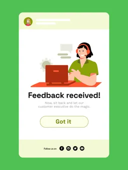 Customer feedback Template