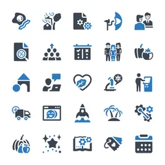 Blue Series Icon Bundle