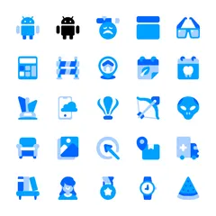 Buke 1.0 Blue Icon Bundle