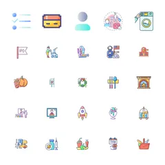 Color icons Icon Bundle