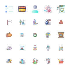 Color icons Icon Bundle