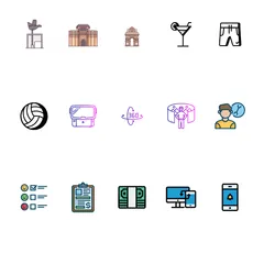 Dribbble Meetup Goodies Icon Bundle