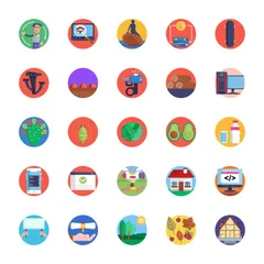 Flat Icon Bundle