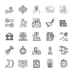 Outline Icon Bundle
