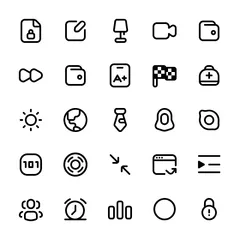 Outline Icon Bundle