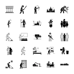 Stick Figures Icon Bundle