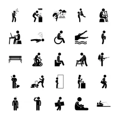 Stick Figures Icon Bundle