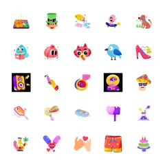 Stickers Icon Bundle