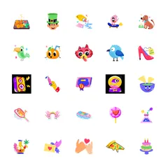Stickers Icon Bundle