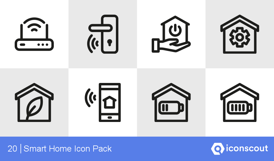 Download Smart Home Icon Pack Available In Svg Png Eps Ai Icon Fonts