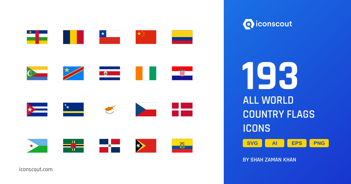 AllWorldCountryFlagsFlagIconPack-193FreeDownloadMapsAndNavigationFlagIcons|IconScout