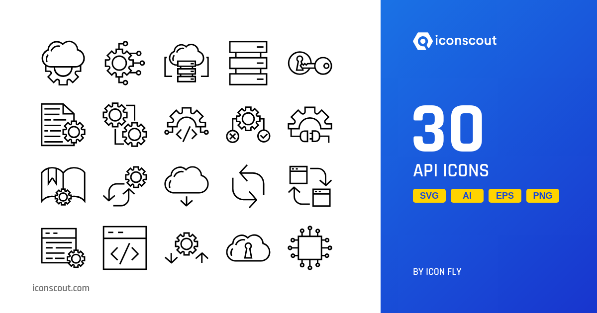 API Icon Pack - 30 Free Download Seo & Web Icons | IconScout