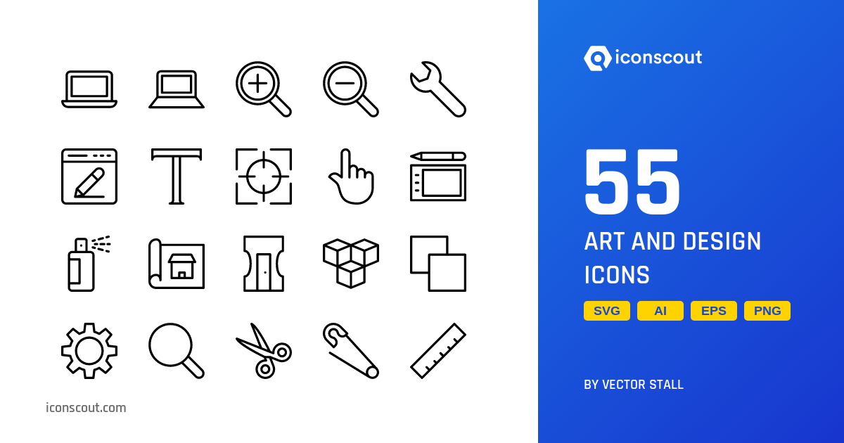 Download Art And Design Icon pack Available in SVG, PNG & Icon fonts