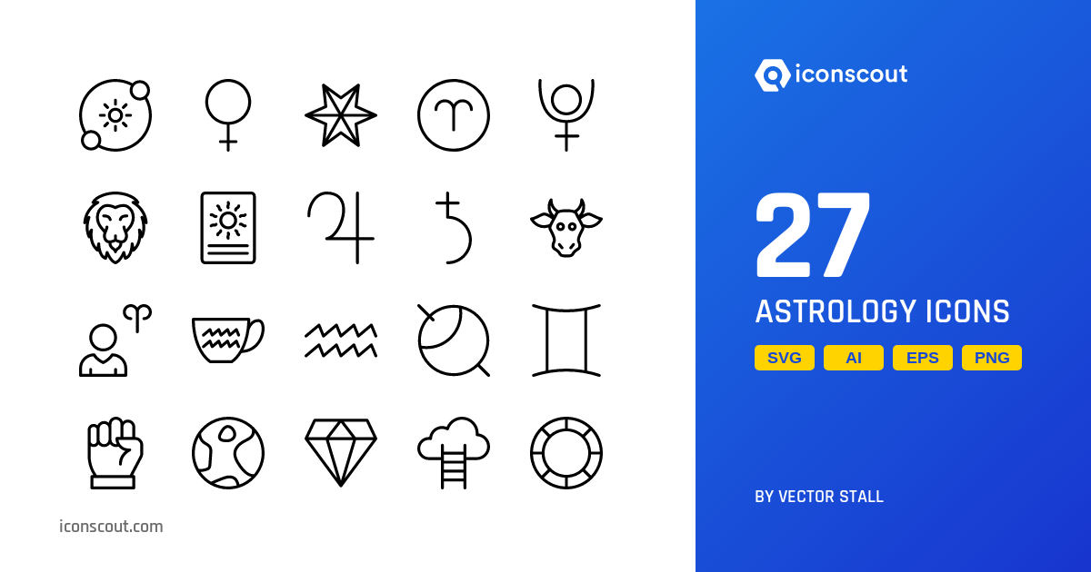 Astrology Icon Pack - 27 Free Download Sign & Symbols Icons | IconScout