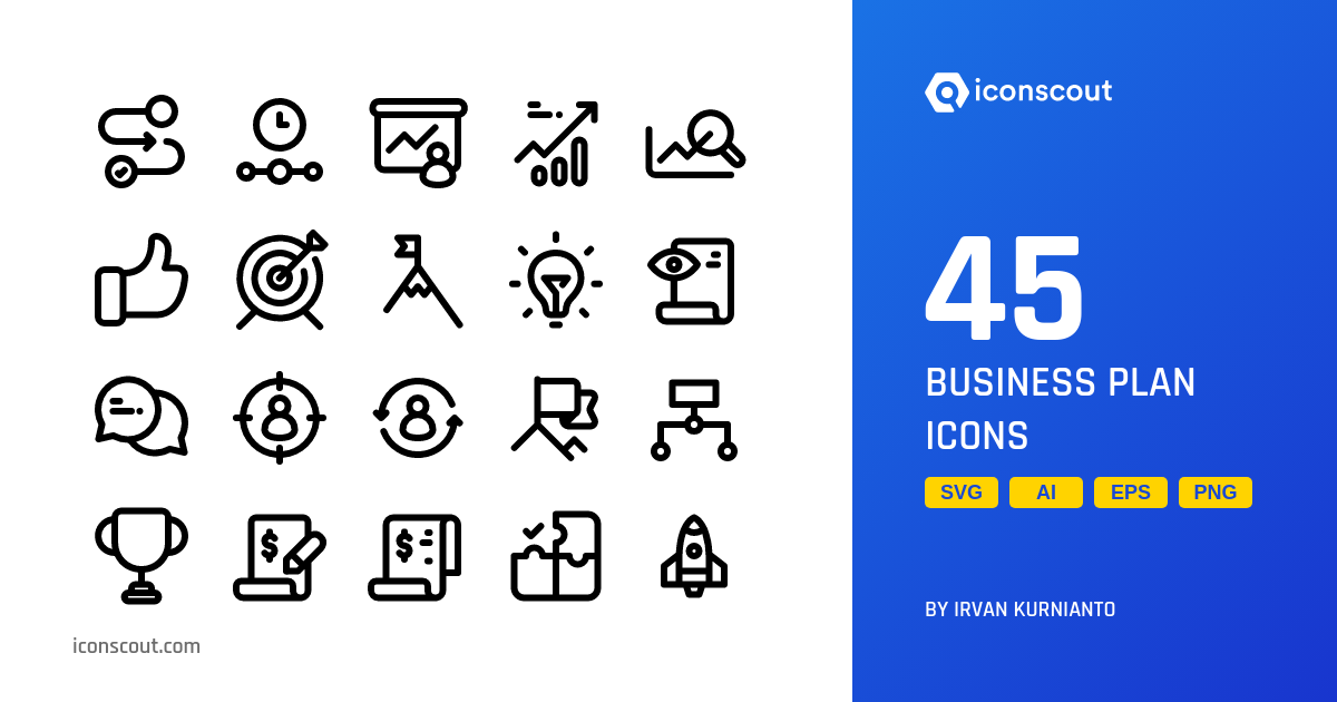 business plan icon