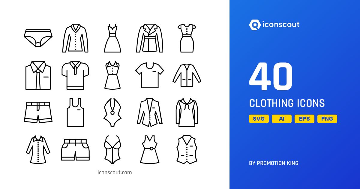 Download Clothing Icon pack Available in SVG, PNG & Icon Fonts