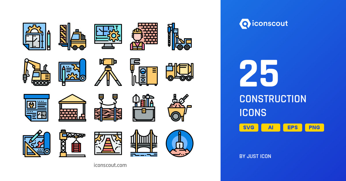 Download Construction Icon pack Available in SVG, PNG & Icon fonts