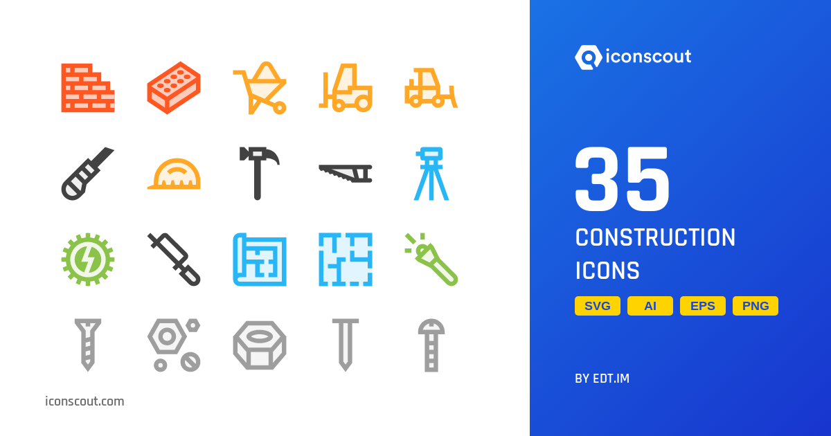 Download Construction Icon pack Available in SVG, PNG & Icon Fonts