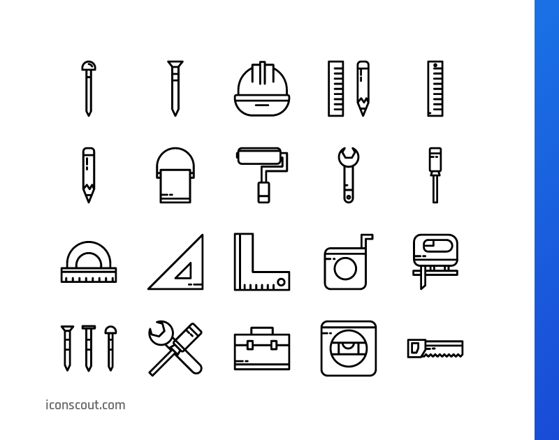 Download Construction Engineering Icon pack Available in SVG, PNG