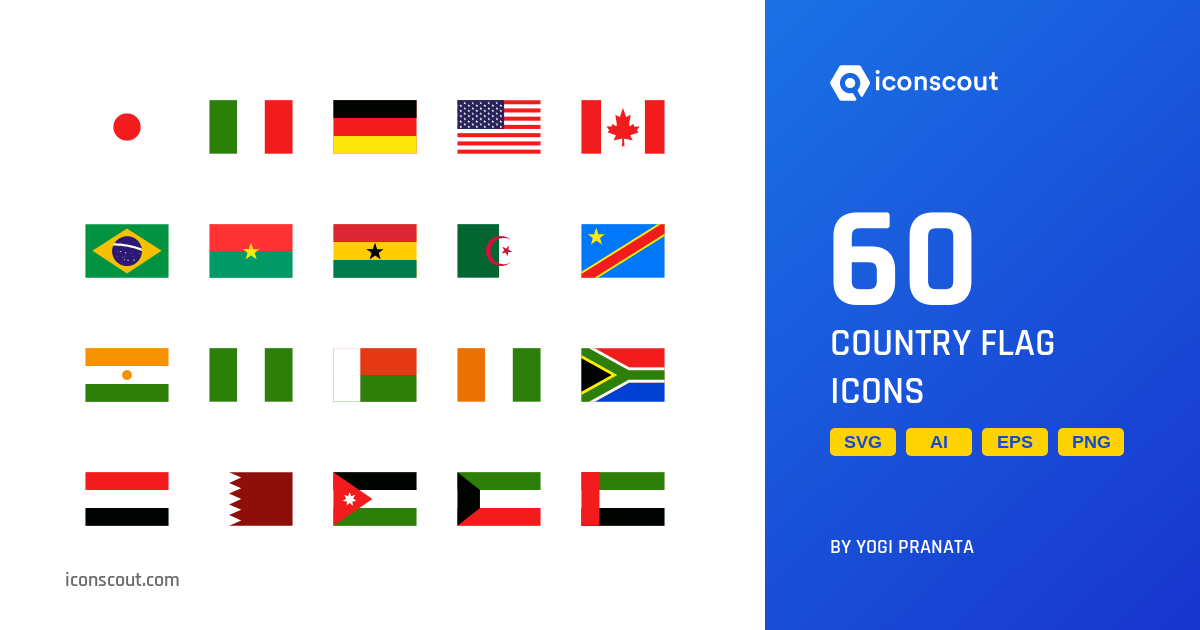 DownloadCountryFlagIconPack|FlagsfromAroundtheWorld