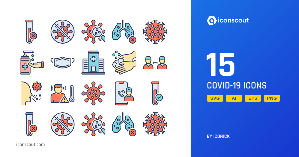 COVID-19 Icons