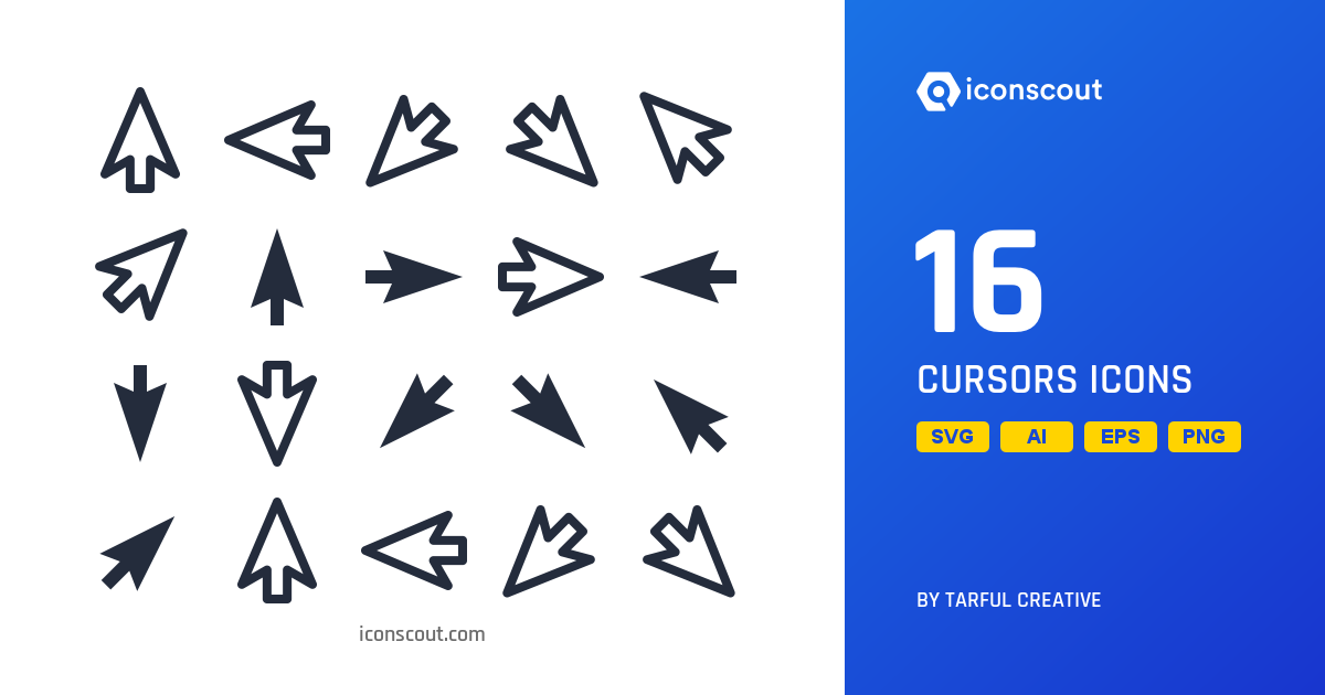 Cursors Icon Pack - 16 Free Download Sign & Symbols Icons | IconScout