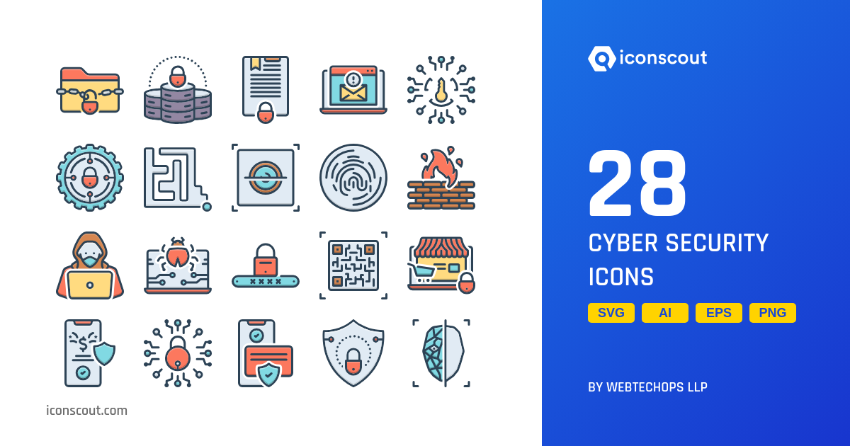 Cyber Security Icon Pack - 28 Free Download Crime & Security Icons ...