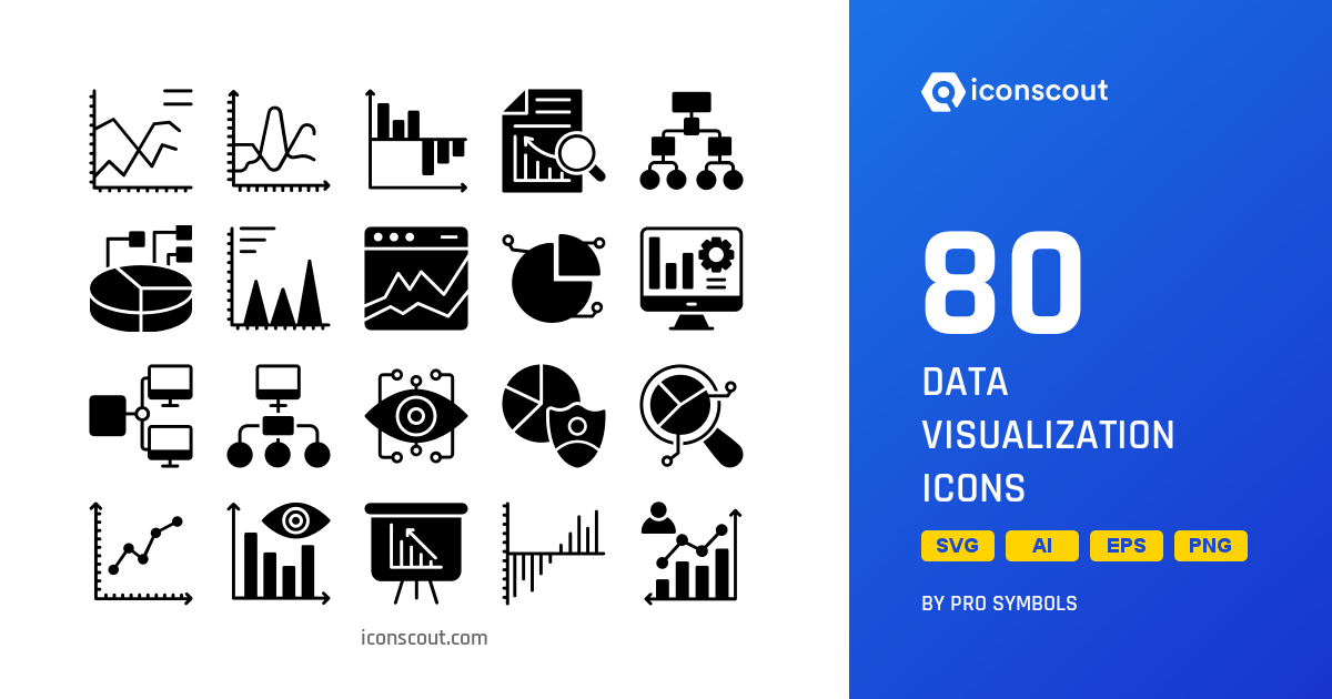Download Data Visualization Icon pack Available in SVG, PNG & Icon fonts