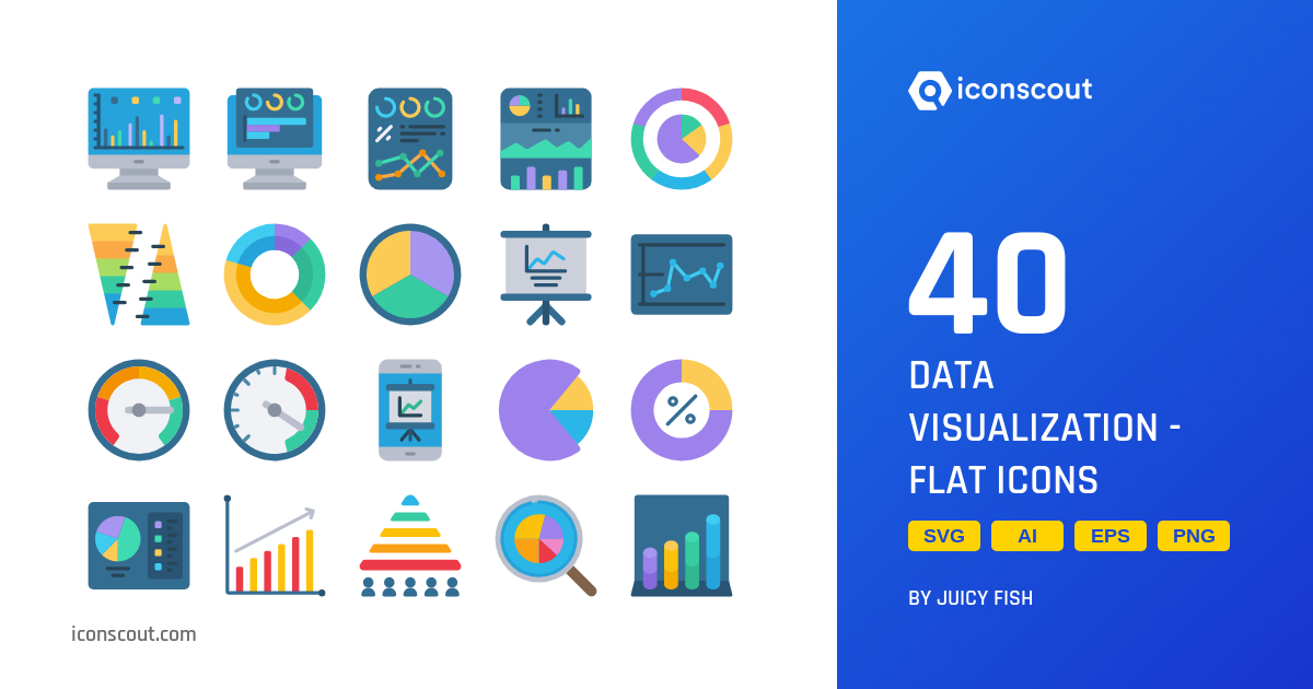 Download Data Visualization Icon pack Available in SVG, PNG & Icon fonts