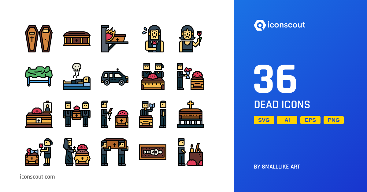 Download Dead Icon pack Available in SVG, PNG & Icon Fonts