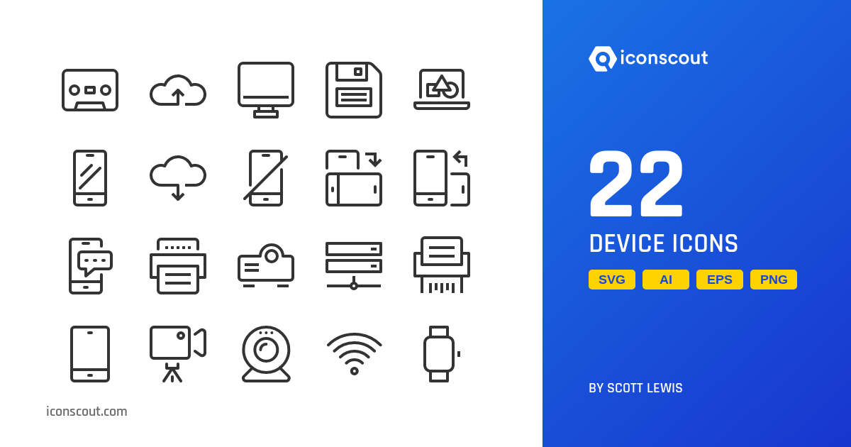 Download Device Icon pack Available in SVG, PNG & Icon fonts