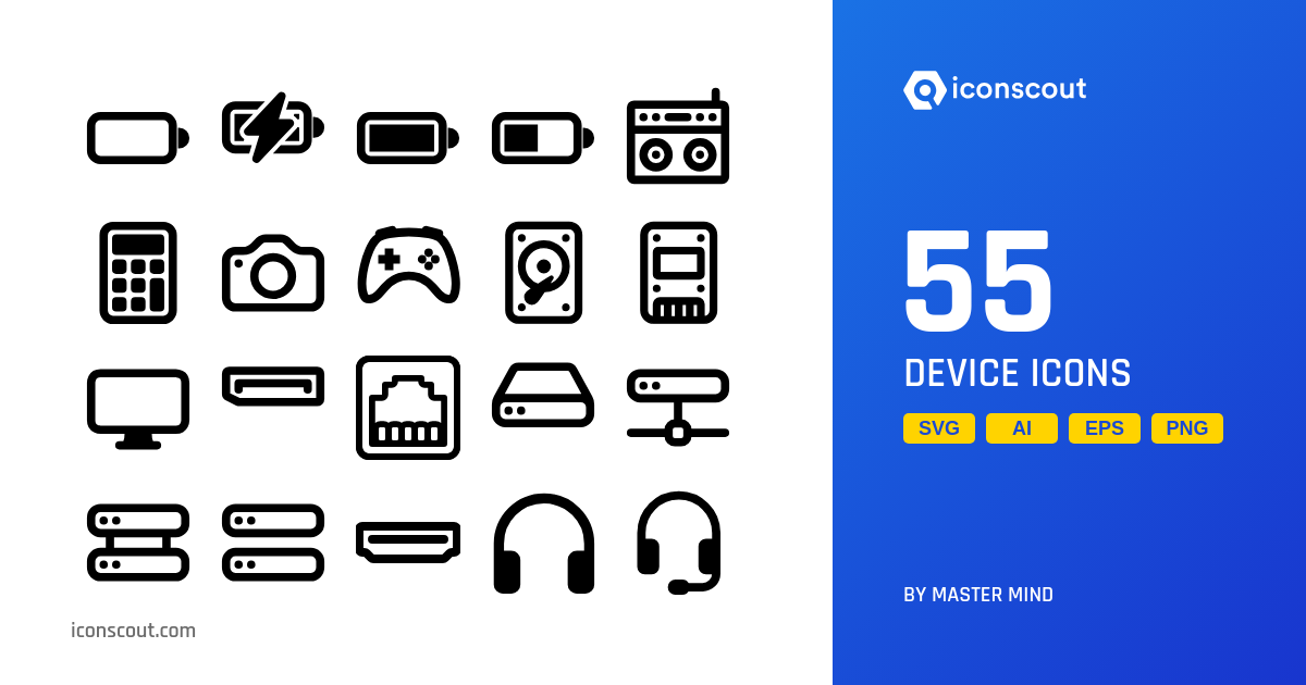 Download Device Icon pack Available in SVG, PNG & Icon Fonts