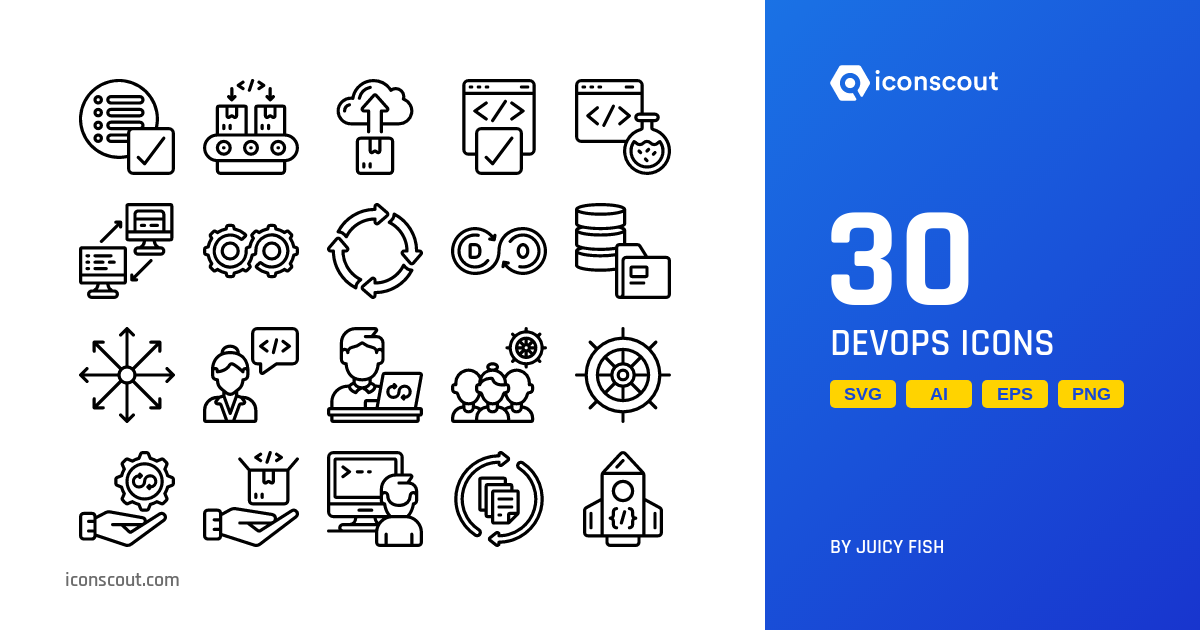 Devops Icon Pack - 30 Free Download Design & Development Icons | IconScout