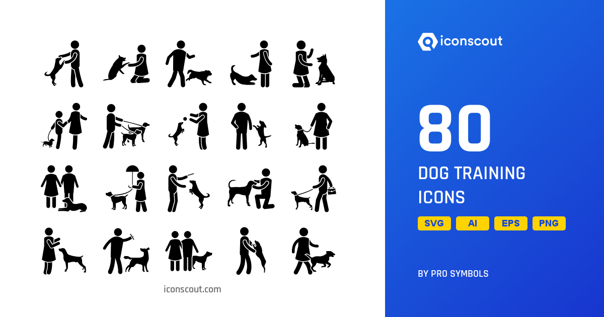 Download Download Dog Training Icon Pack Available In Svg Png Eps Ai Icon Fonts PSD Mockup Templates