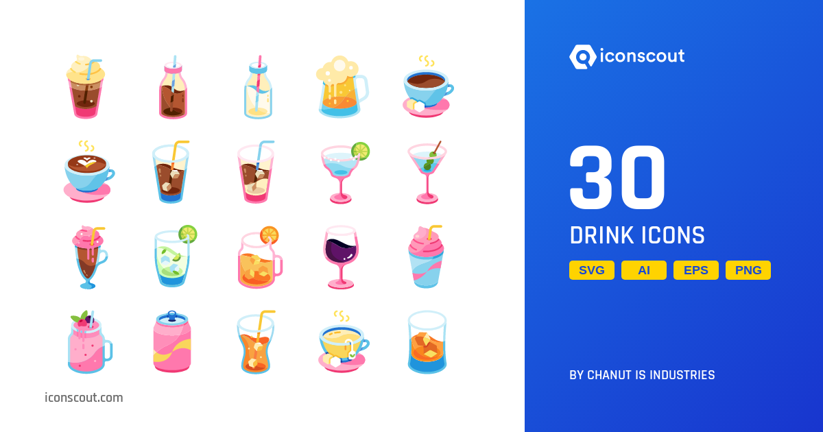 Download Drink Icon pack Available in SVG, PNG & Icon fonts