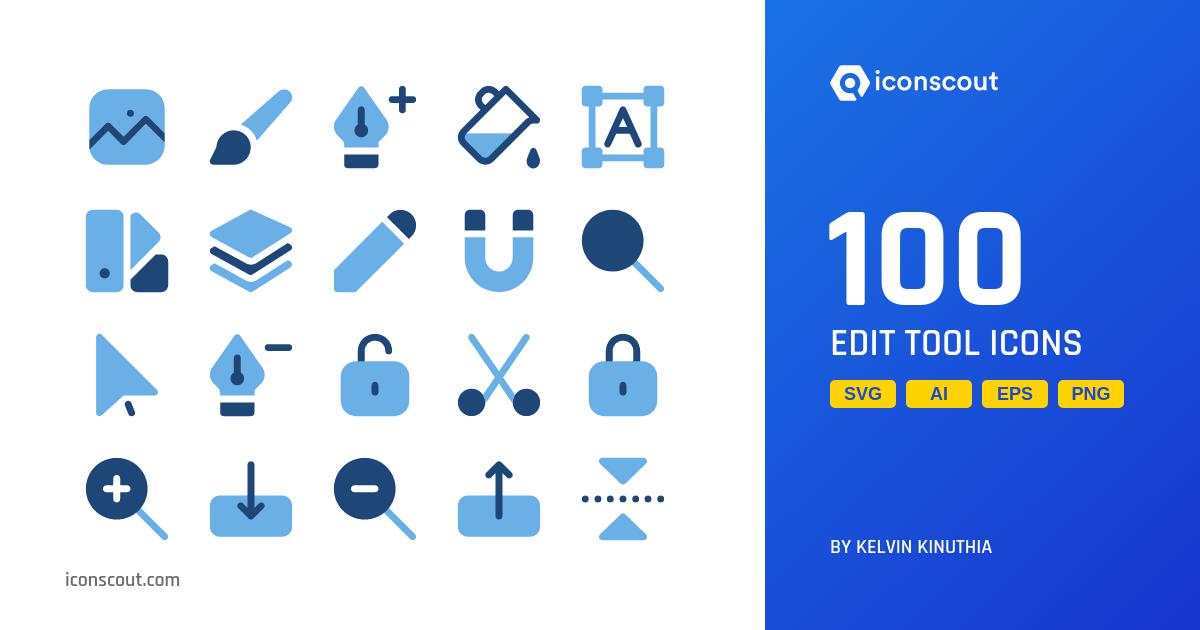 Edit Tool Icon Pack - 100 Free Download Design & Development Icons ...