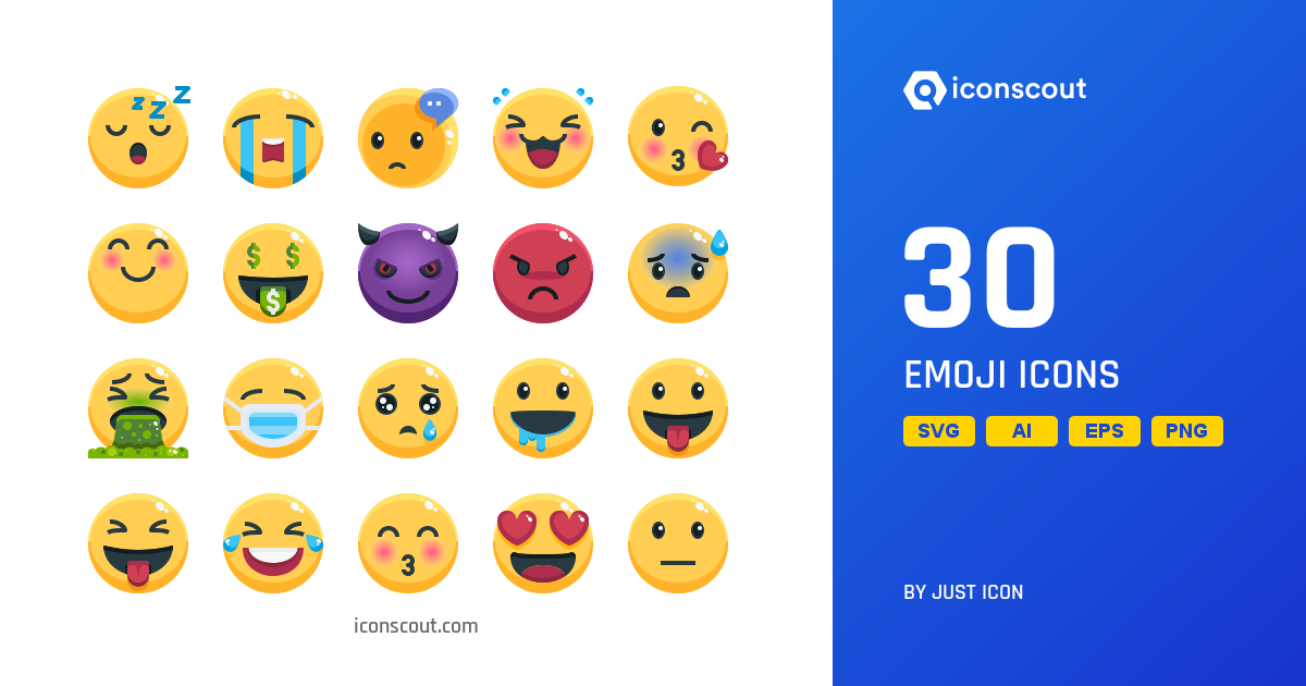 Download Download Emoji Icon pack - Available in SVG, PNG, EPS, AI ...