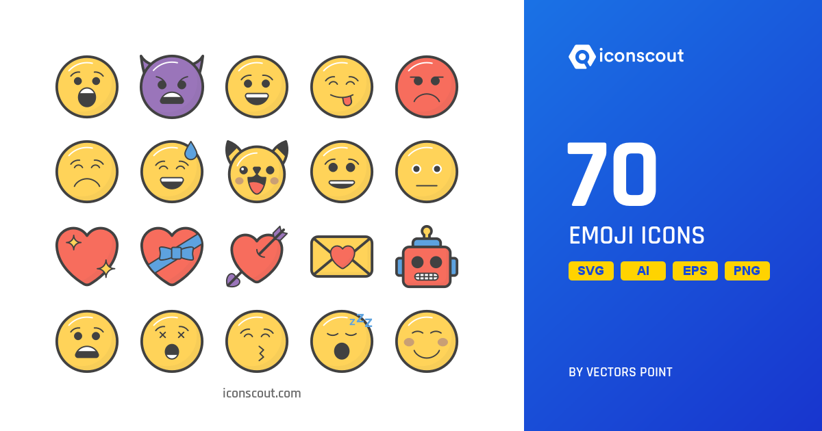 Download Download Emoji Icon pack - Available in SVG, PNG, EPS, AI ...