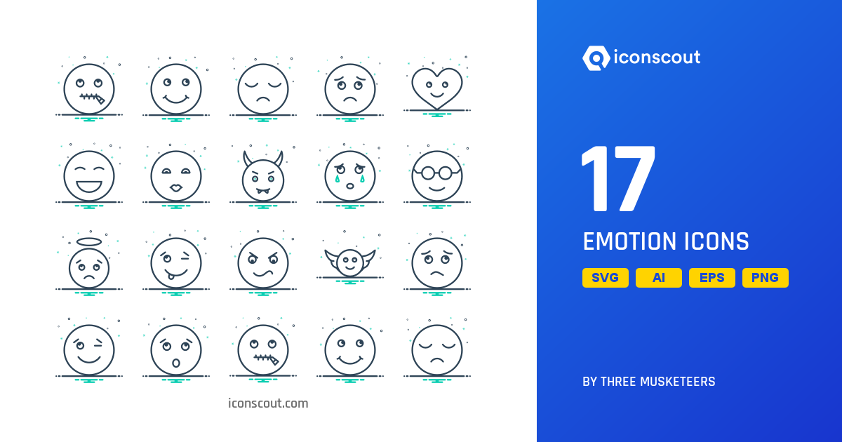 Download Emotion Icon pack Available in SVG, PNG & Icon Fonts