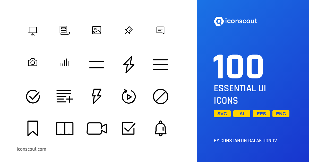 Essential Ui Icon Pack 100 Free Download User Interface Icons Iconscout Essential Ui Icon Pack 100 Free Download User Interface Icons Iconscout