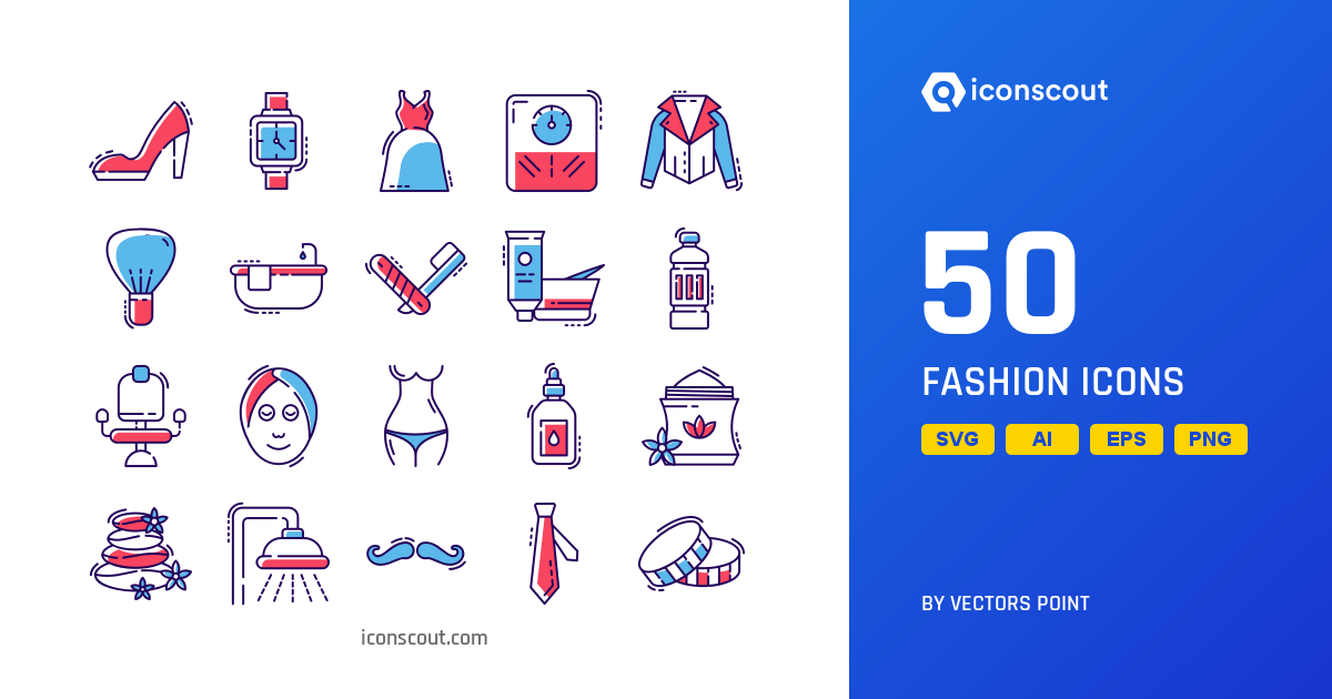 Download Fashion Icon pack Available in SVG, PNG & Icon Fonts