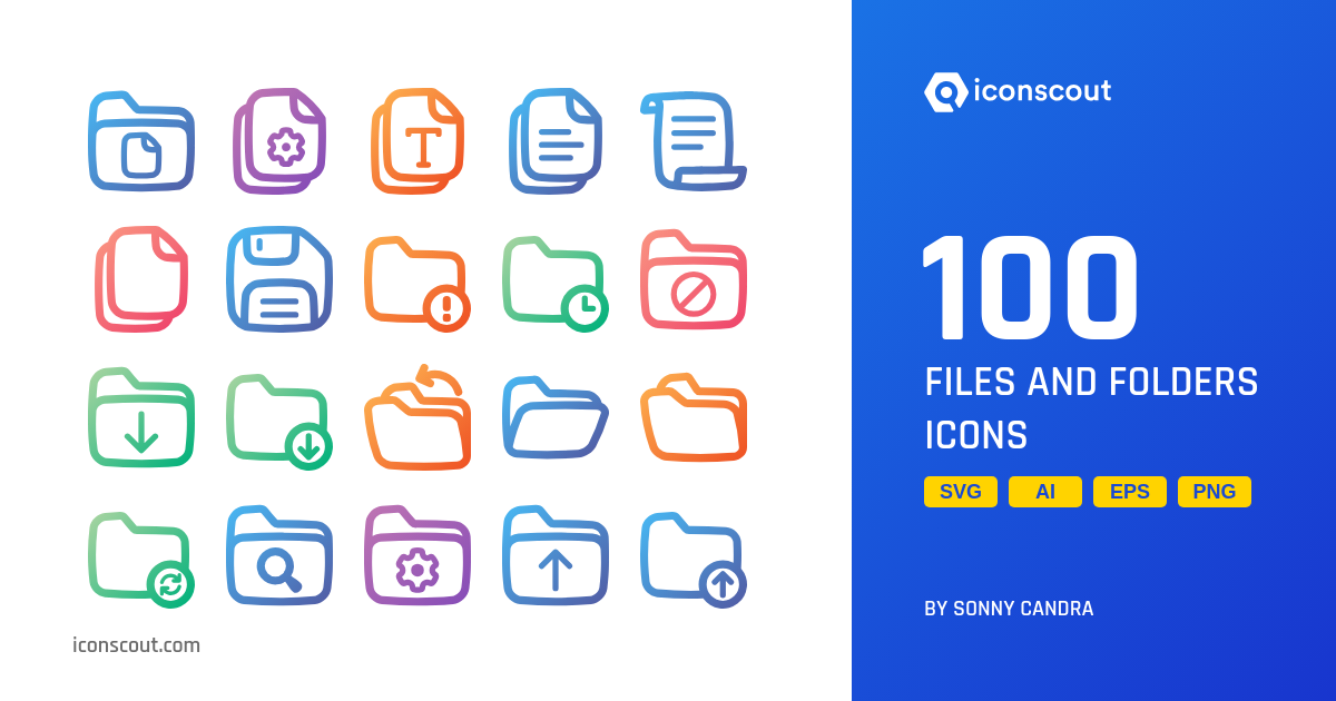 Files And Folders Icon Pack - 100 Free Download Files & Folders Icons ...