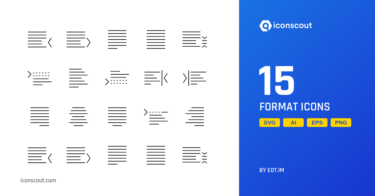 Download Format Icon pack Available in SVG, PNG & Icon Fonts