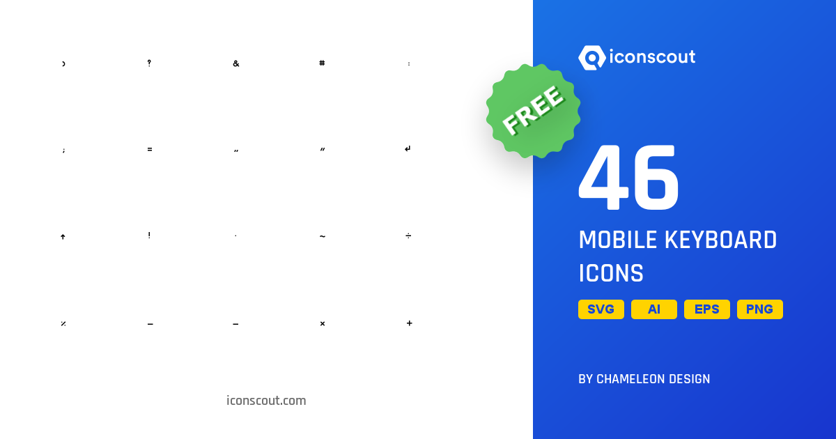 Download Mobile Keyboard Icon pack Available in SVG, PNG & Icon Fonts