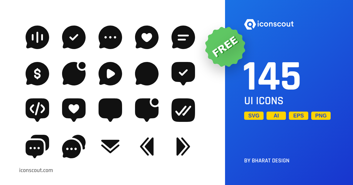 Free UI Icon Pack - 145 Free Download User Interface Icons | IconScout