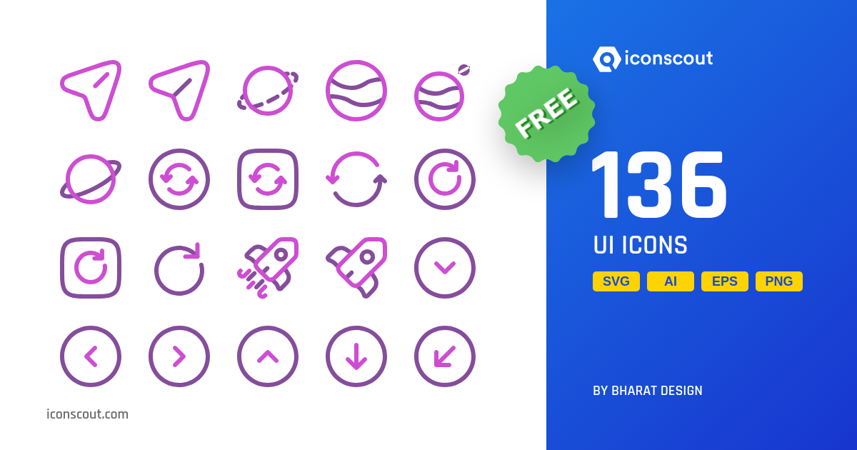 Free UI Icon Pack - 136 Free Download User Interface Icons | IconScout