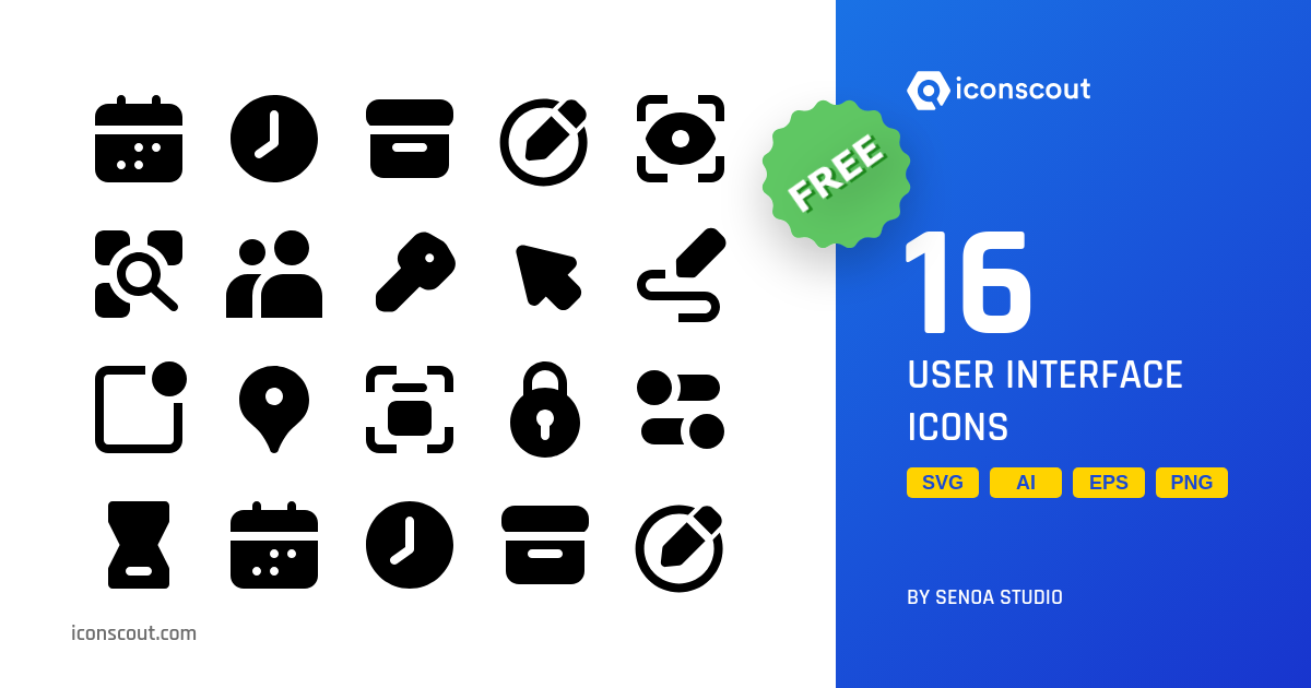 Free User Interface Icon Pack - 16 Free Download User Interface Icons ...