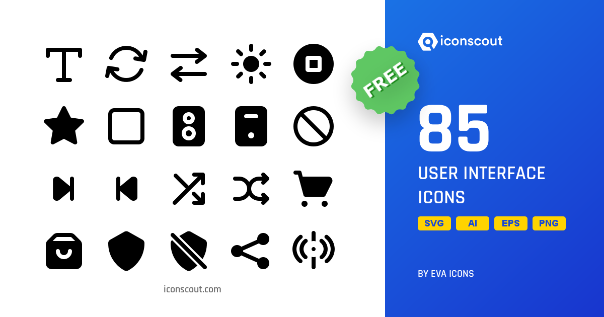 Free User Interface Icon Pack - 85 Free Download User Interface Icons ...