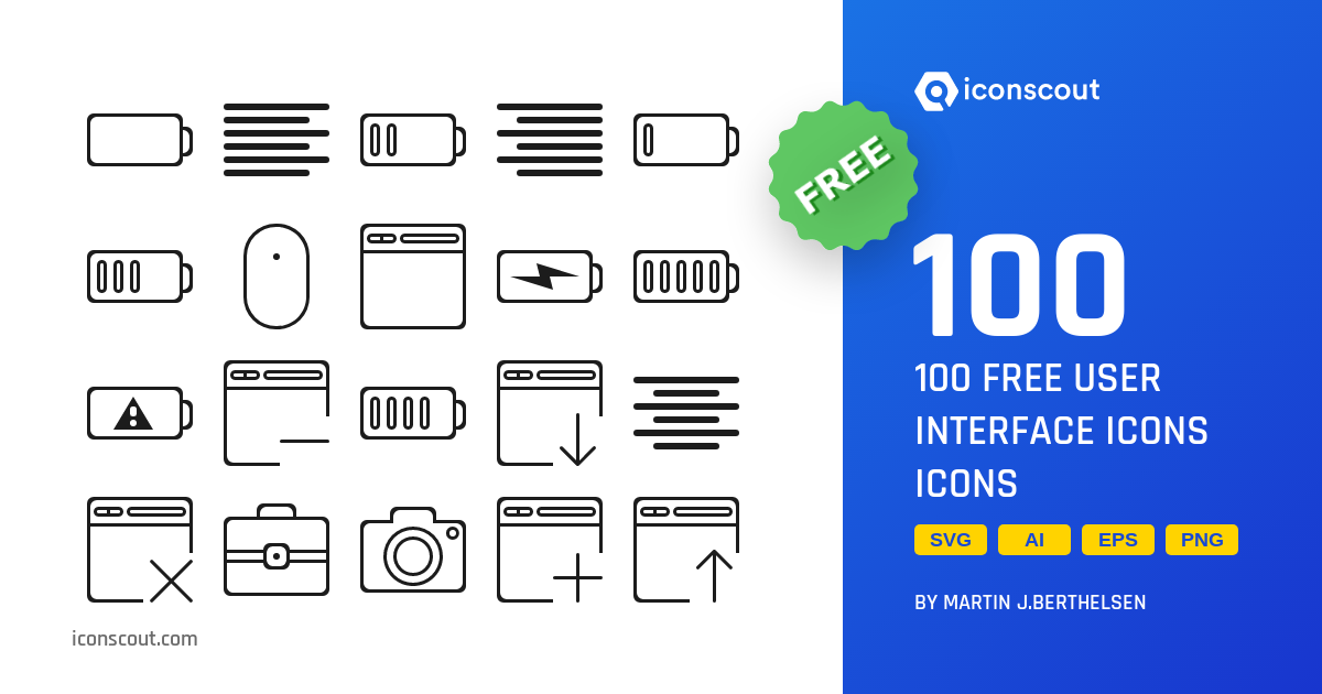 Free User Interface Icon Pack - 100 Free Download User Interface Icons ...