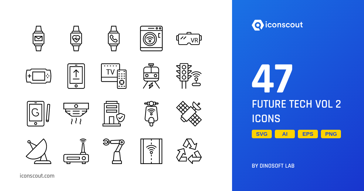 Future Tech Vol 2 Icon Pack - 47 Free Download Miscellaneous Icons ...